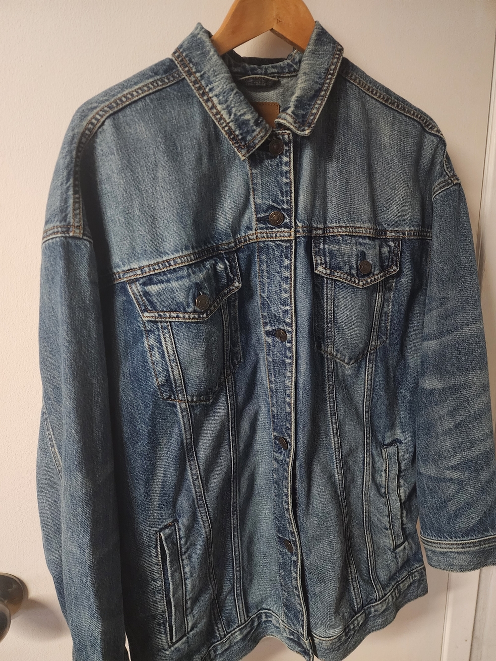 American Eagle faded blue denim jacket